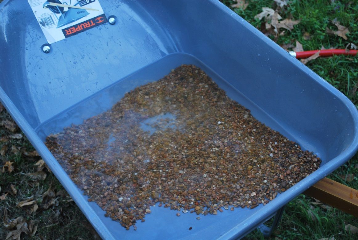 Washed Pea Gravel in Wheel Barrel.jpg